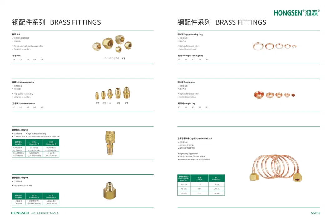 Brass and Copper Material of Inserted Embedded Fastener Function Nuts